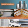 120"x40" Reflective Insulation Heat & Cold Shield Foam Core Radiant Barrier Mat