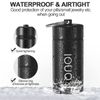 Discrete Small Objects and Spices Storage Tank Odor Proof Waterproof Sealing Small jar 2 Packages (Black