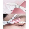 Prendre PR-BROWCL-PK Eyebrow Scissors, Eyebrow Cutting, Comb, Set of 2, Eyebrow Cut, Comb Included, Easy Length, Eyebrow Cut, Eyebrow Cut, Eyebrow Scissors, Beauty, Makeup Accessories, Pink