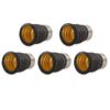 100pcs Socket Adapter Converter E11 Base to Candelabra E12 Black LED Lamp Holder