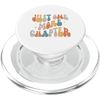 Just One More Chapter vintage lover book reader PopSockets PopGrip for MagSafe