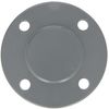 GF Piping Systems CPVC Pipe Fitting, Blind Flange, Schedule 80, Gray, 2-1/2"