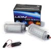 iJDMTOY (2) Full LED Side Door Courtesy Light Assy Compatible With Lexus IS ES GS LS RX GX LX Toyota Avalon Sienna Venza Camry Prius 4Runner, OEM Replacement, Powered by 18-SMD Xenon White LED
