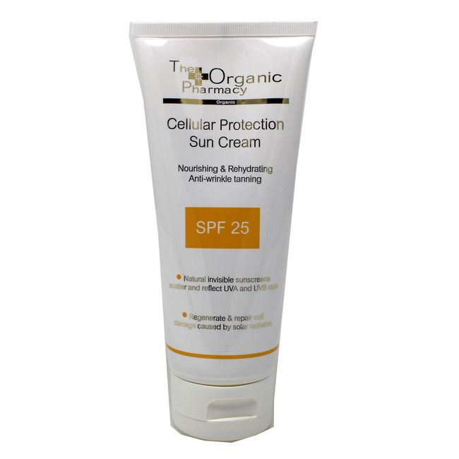 The Organic Pharmacy Cellular Protection Sun Cream SPF 25 3.3 Ounce(Dated)