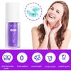 2PC Purple Toothpaste, Purple Teeth Whitening Teeth Toothpaste Teeth Whitening Toothpaste Tooth Correction Whitening Toothpaste Conceals Stains Improves Teeth Brightness Reduce Yellowing