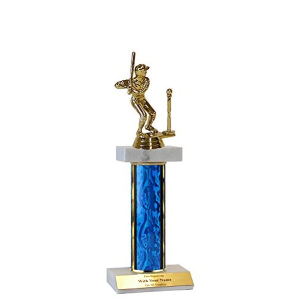 T-Ball Double Marble Trophy - 12"