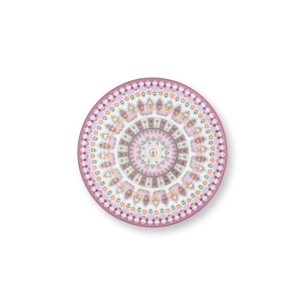 PIP STUDIO Lily&Lotus Brotteller lila bunt 17cm