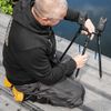 Avid Carp Lok Down 3 Rod Buzz Pods: 12 Inch