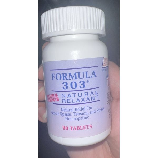Dee CEE Labs Formula 303 Maximum Strength Tablets, 90 Tablets; All-Natural co...