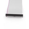 sourcing map 2pcs 40-Pin IDC Socket DIY Extension Flat Ribbon Cable Wire 20cm Long