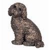 Frith Cold Cast Bronze Cockapoo Sculpture - Jasper Cockapoo Sitting