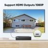 SANNCE 8CH DVR 1080P CCTV Security Camera System Outdoor Human Detection H.265+