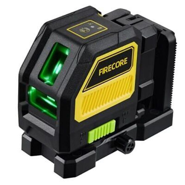 Professional Green Cross Line Laser, 130ft Self-Leveling Laser Level with