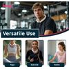 Reusable Neck Ring Coolers Ice Pack - Wearable Cooling Neck Wrap - White
