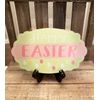 Happy Easter Hanging Wall Decor Signs Set of 2, Easter Makes Me Hoppy