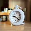 Bathroom Clock, Dual Use Waterproof Alarm Clock Hanging Table Clocks Bathroom Kitchen Timer Home Decoration