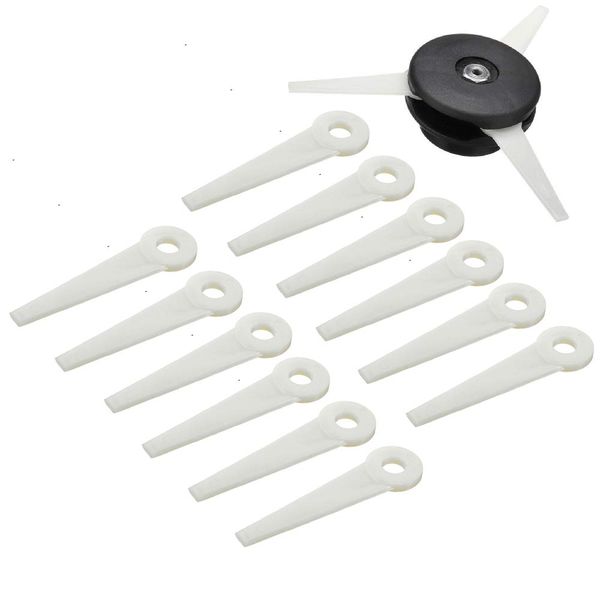 Strimmer Head Brush +12pcs Cutter Blade For STIHL POLYCUT 6-3 FS40 FS45 FS46, FS50