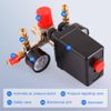Durable Pressostat Pump Air Compressor with Control Valve, Regulator Gauge