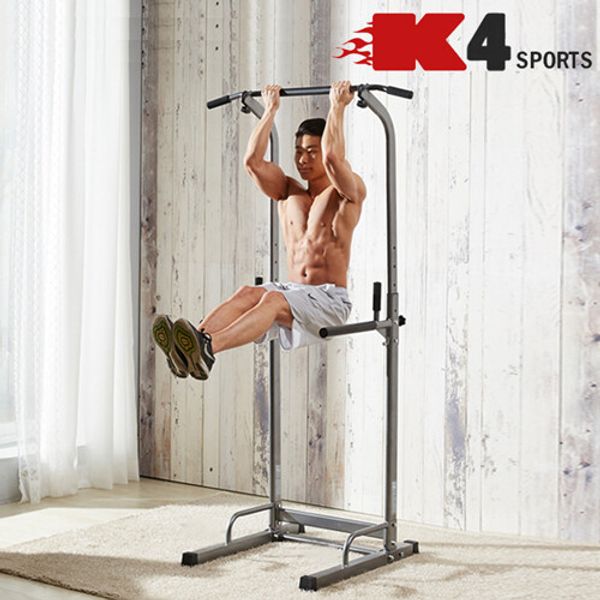 K4 Sports Body D [Reaper] Chinning Dipping Iron Bar Pull-up Bar Homet Fitness Equipment (K4-302), Black/Reaper (K4-302)