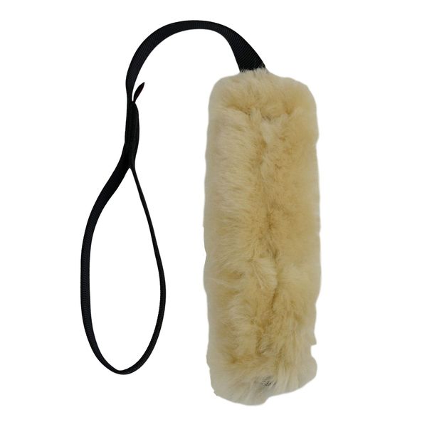 REDLINE K-9 Sheepskin Agility Dogs Tug Toy