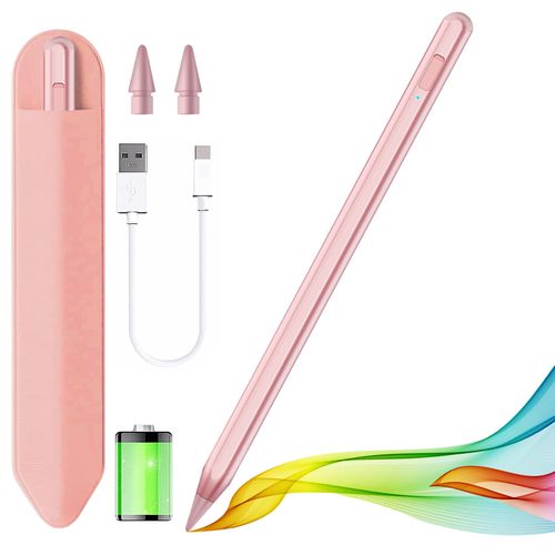 Stylus Pen for iPad 2018-2025 with Palm Rejection, Apple Pencil for Pad11th/10th/9th/8th/7th/6th Gen, iPad Pro 11/12.9 inch, New iPad Air 2025 11&13-inch(M3/2) /5th/4th/3th Gen, iPad mini 6th/5th