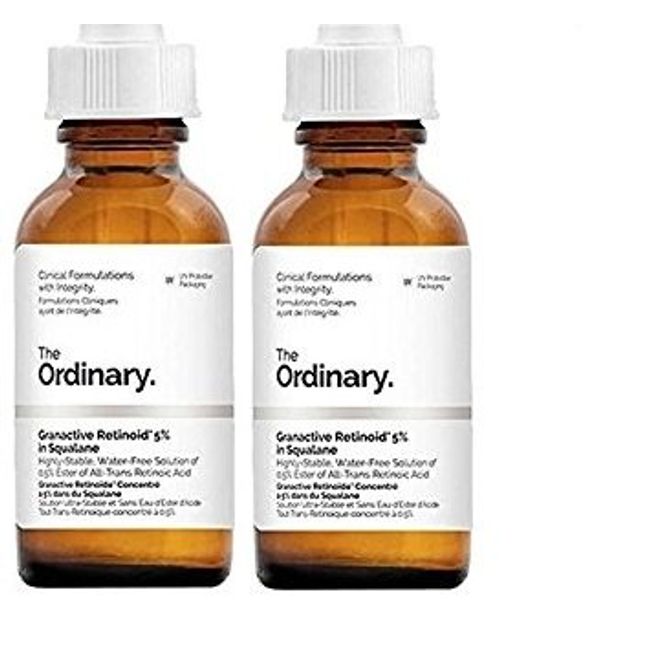 The Ordinary Granactive Retinoid 5% in Squalane 30ml / 1fl oz (Pack of 2)