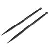2PCS 4500lbs Cap 49" Square Hay Bale Spear Spike Fork For Tractor Loader Bobcat