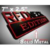 SOLID METAL Redneck Edition BEAUTIFUL EMBLEM Lexus Black Tailgate Door Logo Mack