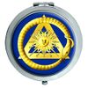Masonic Serpent Compact Mirror