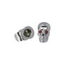 Fenix Cycles Chrome Skull LED Bicycle Grip End