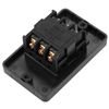 Industrial Push Button Switch, Machine Switch Button, AC 220V/ 380V 10A Embedded Waterproof Dust-proof ON/OFF Button, for Mechanical Equipment Textile Machinery