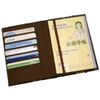 JHANDS Natural Series Medicine Notebook Card Case, herb black