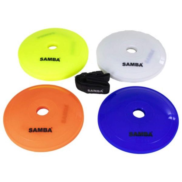 Samba Flat Marker Cone Set - Set of 40
