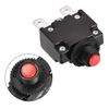 sourcingmap Thermal Circuit Breakers 16A 125/250V AC 32V DC Push Button Manual Reset Overload Protector Switch 2 Pcs