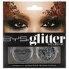 BYS Glitter Face and Body Kit with Primer - Silver