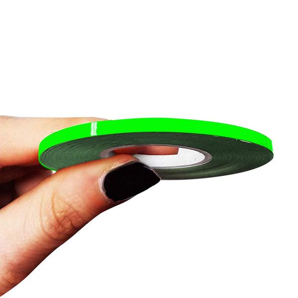 4R Quattroerre.it 10463 Trim Stripes Adhesive Strips for Cars, Neon Green, 3 mm x 10 mt