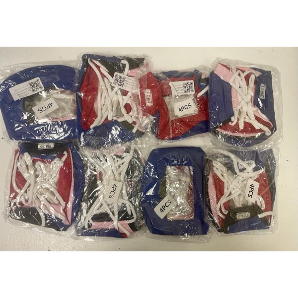 Youth Cloth Mask With Clear Screen And Adjustable Straps For Speech
