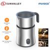 Miroco Detachable Milk Frother 4 in 1 Electric Stainless Steel Milk Steamer