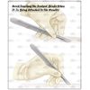 100 Scalpel Blades # 15 with Free Handle