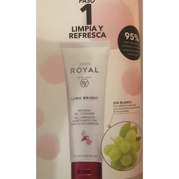 royal luna bright refing gel cleanser 125ml 4.2oz