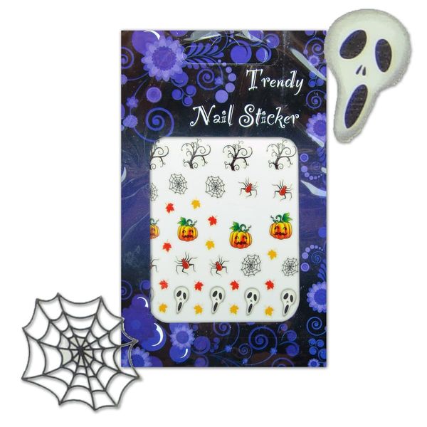 Gothic/Halloween Colour Nail Art Stickers/Nail Stickers
