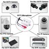Vanxse® Mini Microphone High Sensitive Pickup Audio Mic Waterproof Metal Case for CCTV Security Camera DVR System
