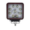 2 pcs Professional Square 27w Led Work Lights Flood Beam Digger Tractor Digger E9