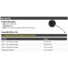 Fuel Tank Cap with Tether - Compatible with 2001-2018 Jeep Wrangler