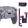eXtremeRate PS5 Controller BDM-030 040 050 RISE4 Plus MAX Back Paddle Kit with Bottom Shell & Clicky Trigger Stop & Rubber Grip, Remappable Back Button Kit for PS5 Controllers - Controller Not