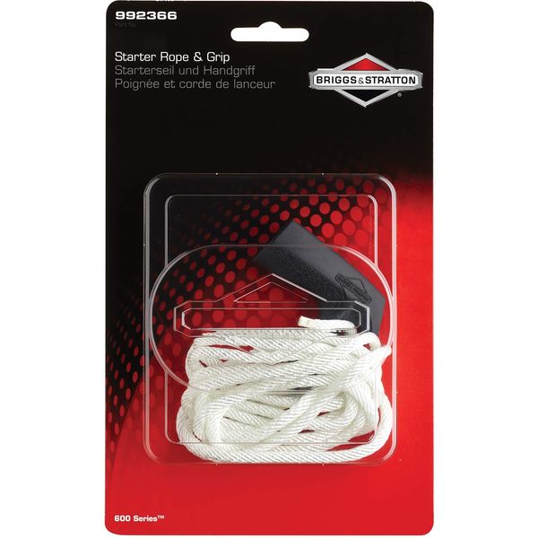 Briggs & Stratton 992366 Starter Rope and Grip for 600-Series