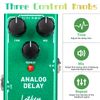 Delay Pedal, Lotkey Electric Guitar Effects Pedals Mini Single Type DC 9V True Bypass