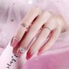 SIFASHION 3D Lovely Elegant Handmade Nail Tips Nail Bride 24pcs Pink Nail Tips