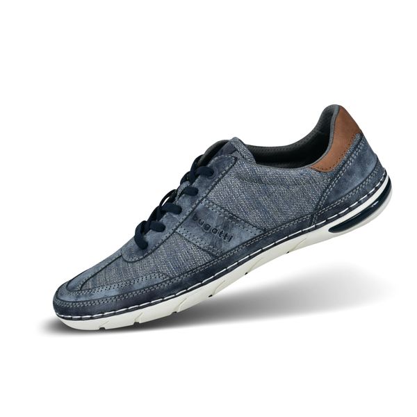 bugatti Men's Business Shoes, Men's Lace-Up, darkblue, 41 EU