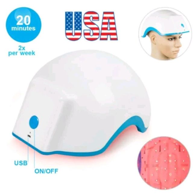 Laser Therapy Hair Growth Helmet Laser Treatment Hair Loss Hair Regrowth Cap